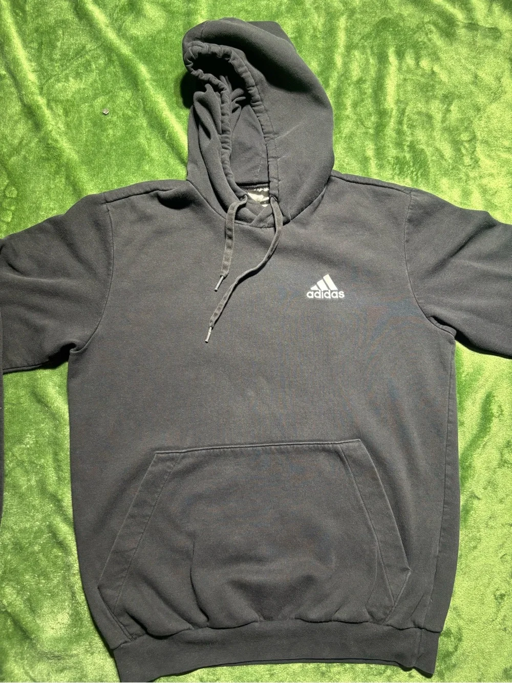 adidas Black Men’s Hoodie Sweatshirt